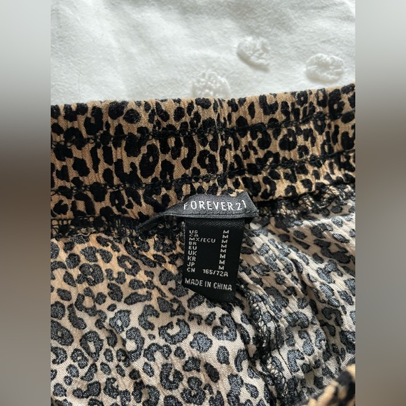 Forever 21 Animal Print Shorts - Picture 2 of 2